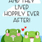wedding frogs (greeting card)