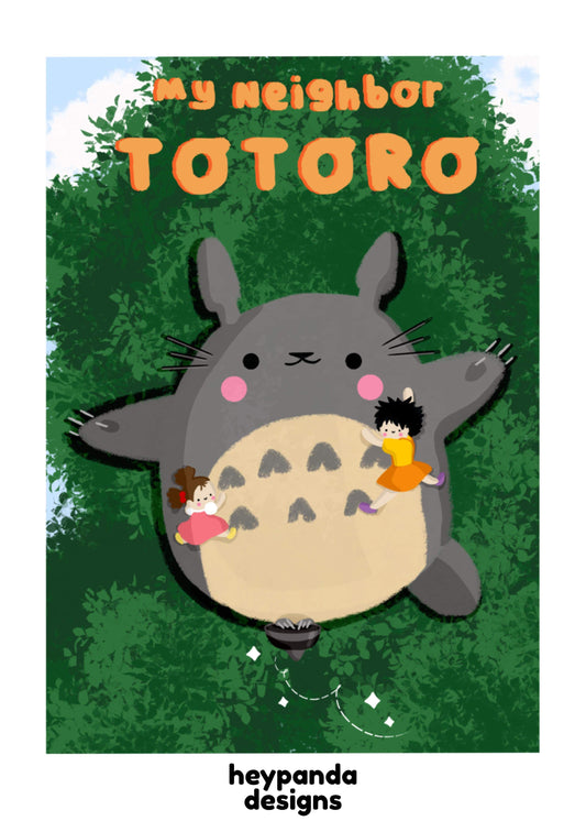 totoro (art print)