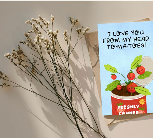 ily tomatoes (greeting card)