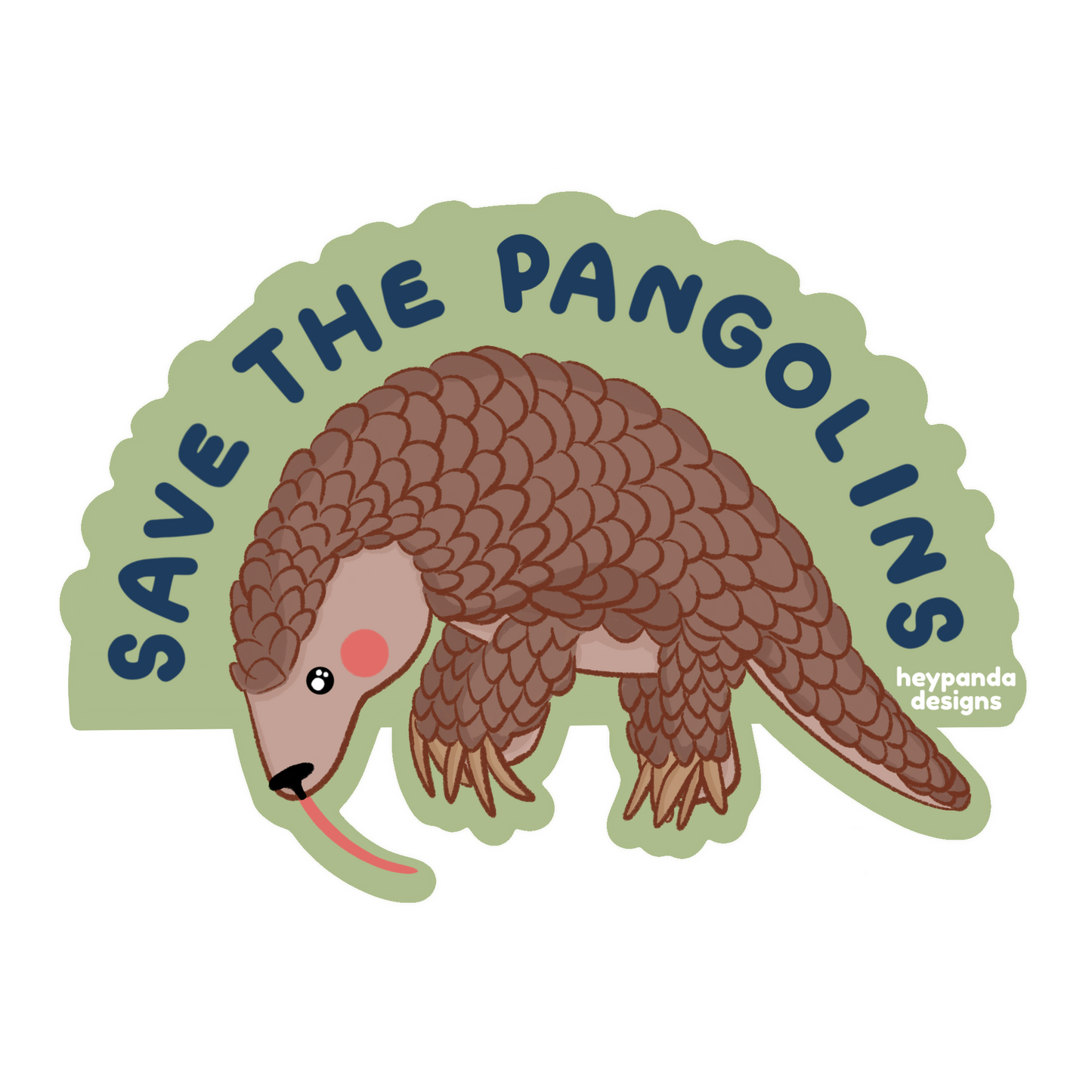 pangolin (individual sticker)