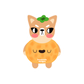 snarky shiba inu (individual sticker)