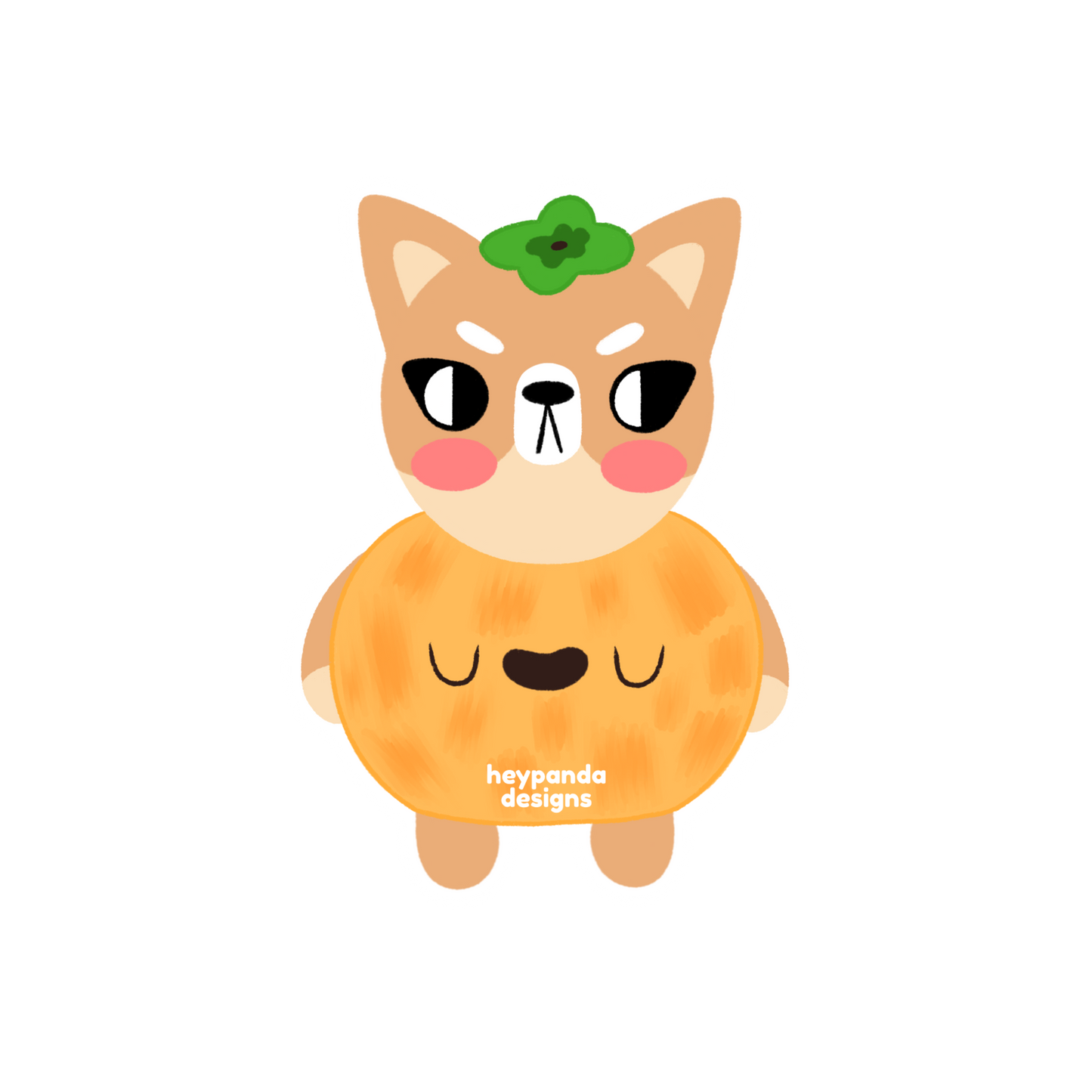 snarky shiba inu (individual sticker)