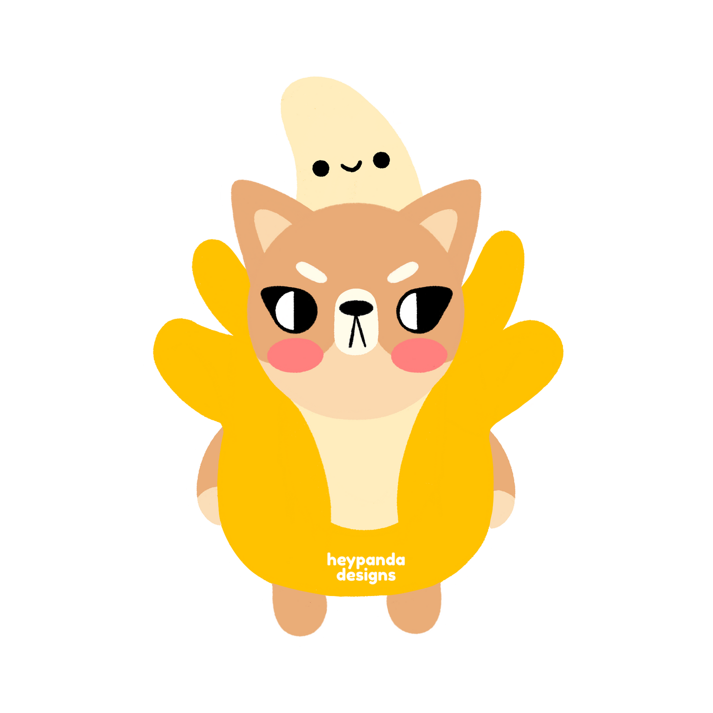 snarky shiba inu (individual sticker)