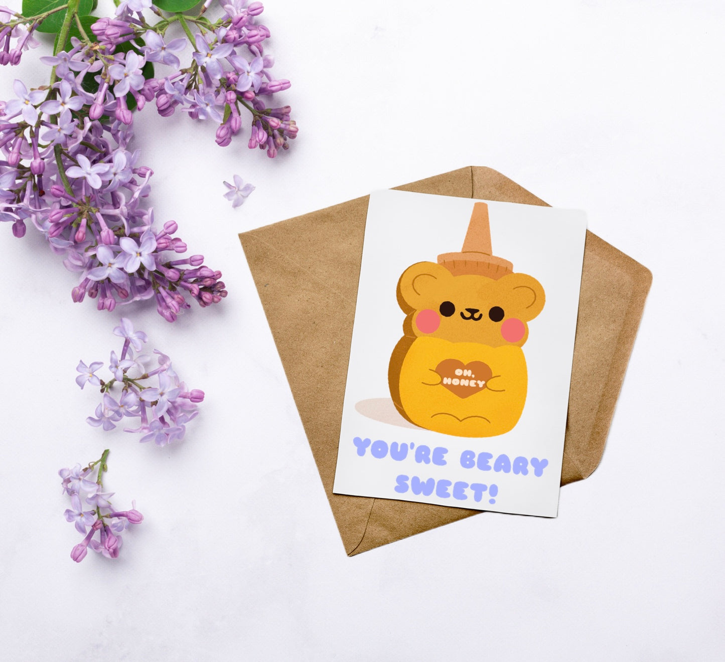 beary sweet (greeting card)