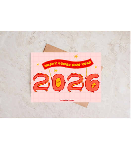 LNY horse (greeting card)