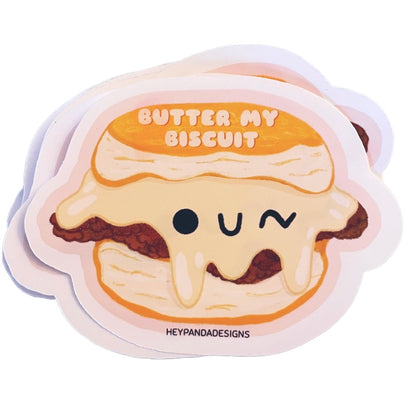 buttery biscuit (individual sticker)