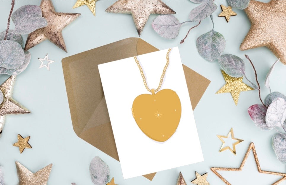 love locket (greeting card)