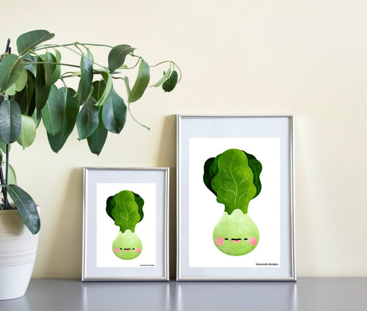 bok choy (art print)