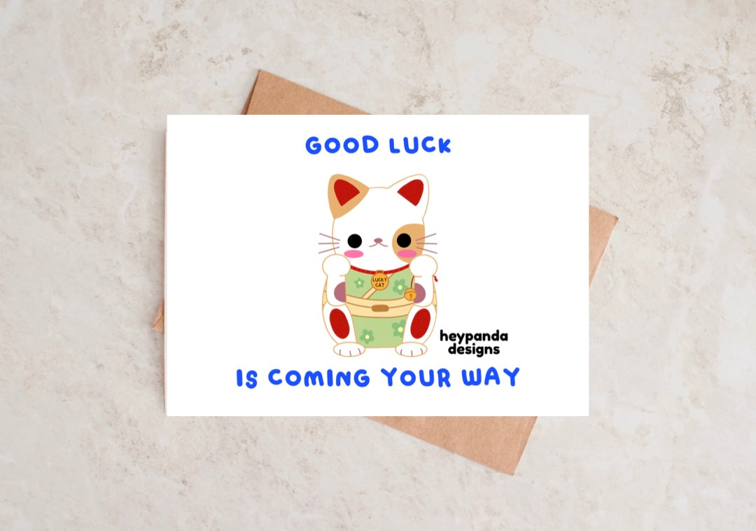 good luck (greeting card)