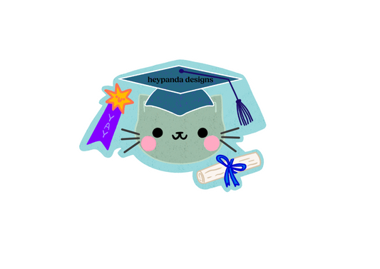 yay cat (individual sticker)