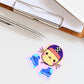 cat hats (individual stickers)