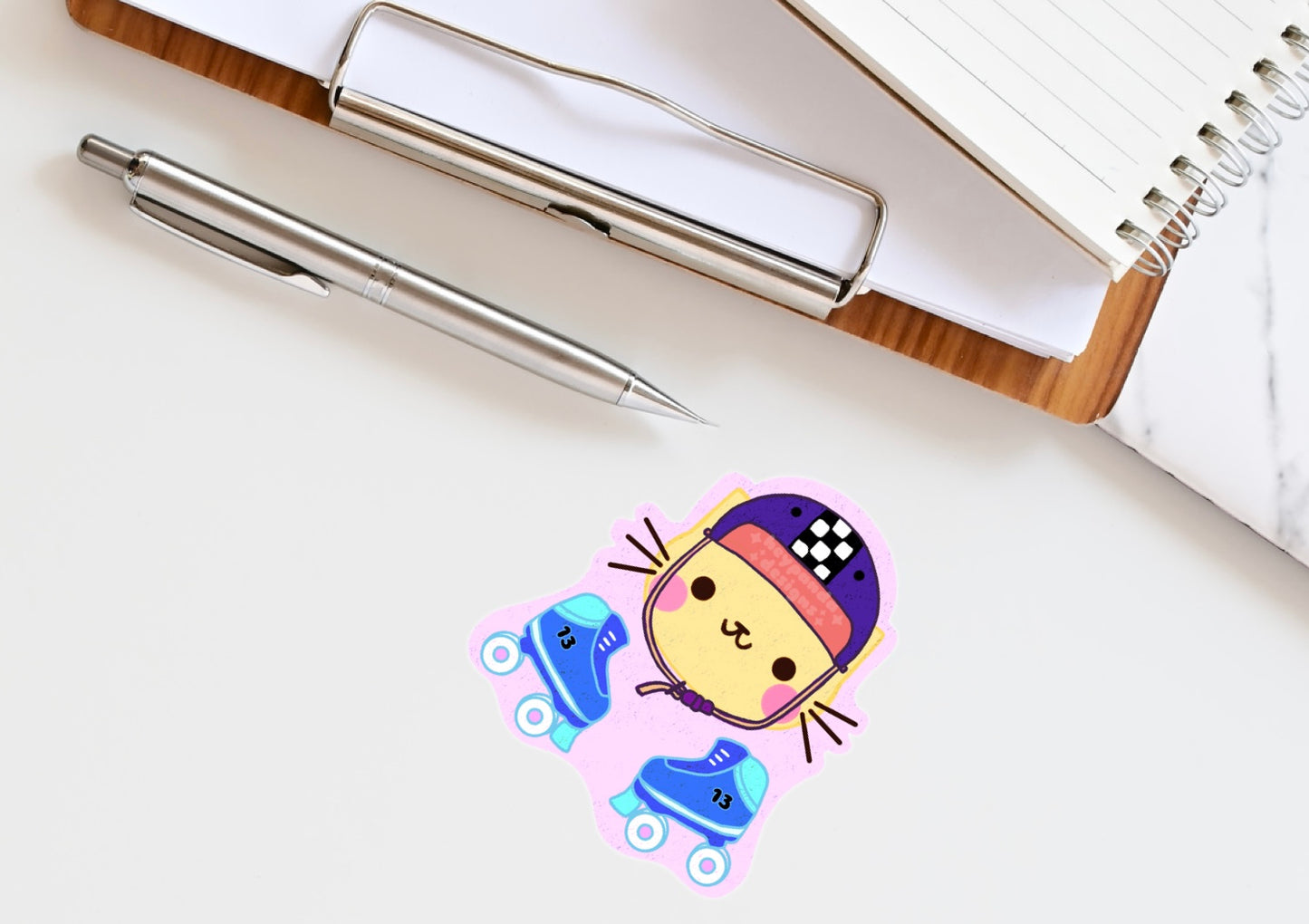 cat hats (individual stickers)