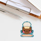 cat hats (individual stickers)