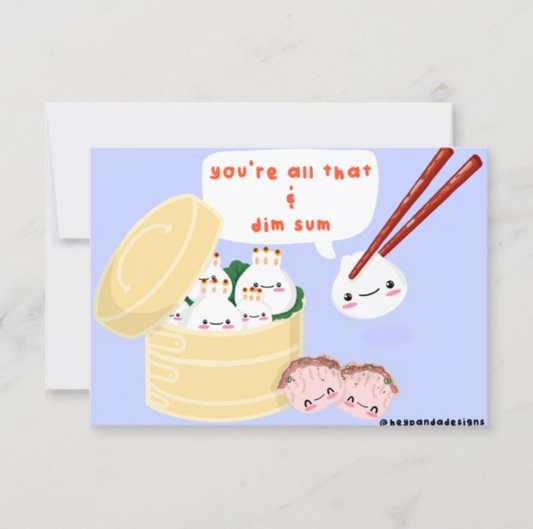 dim sum (greeting card)