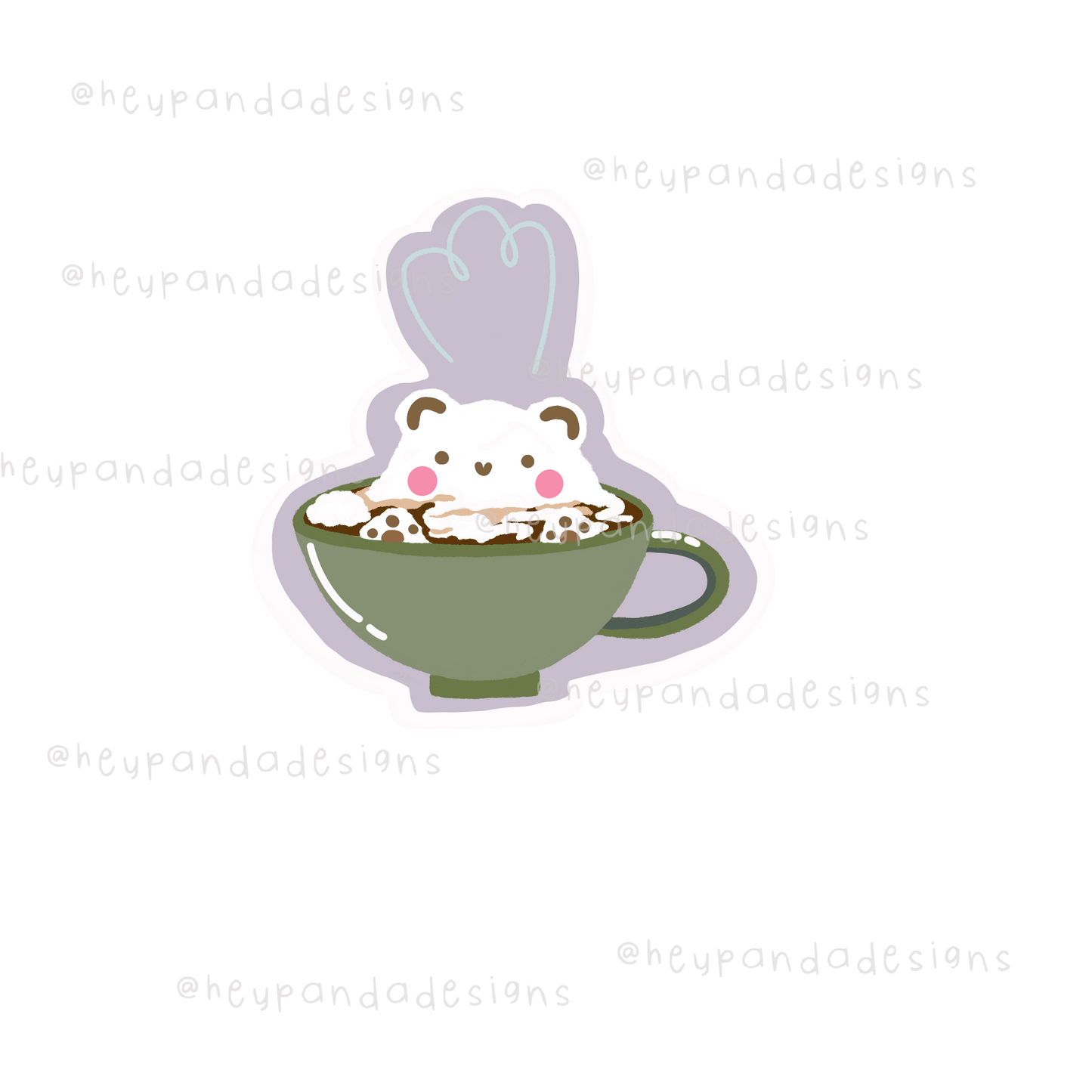 cappuccino (individual sticker)