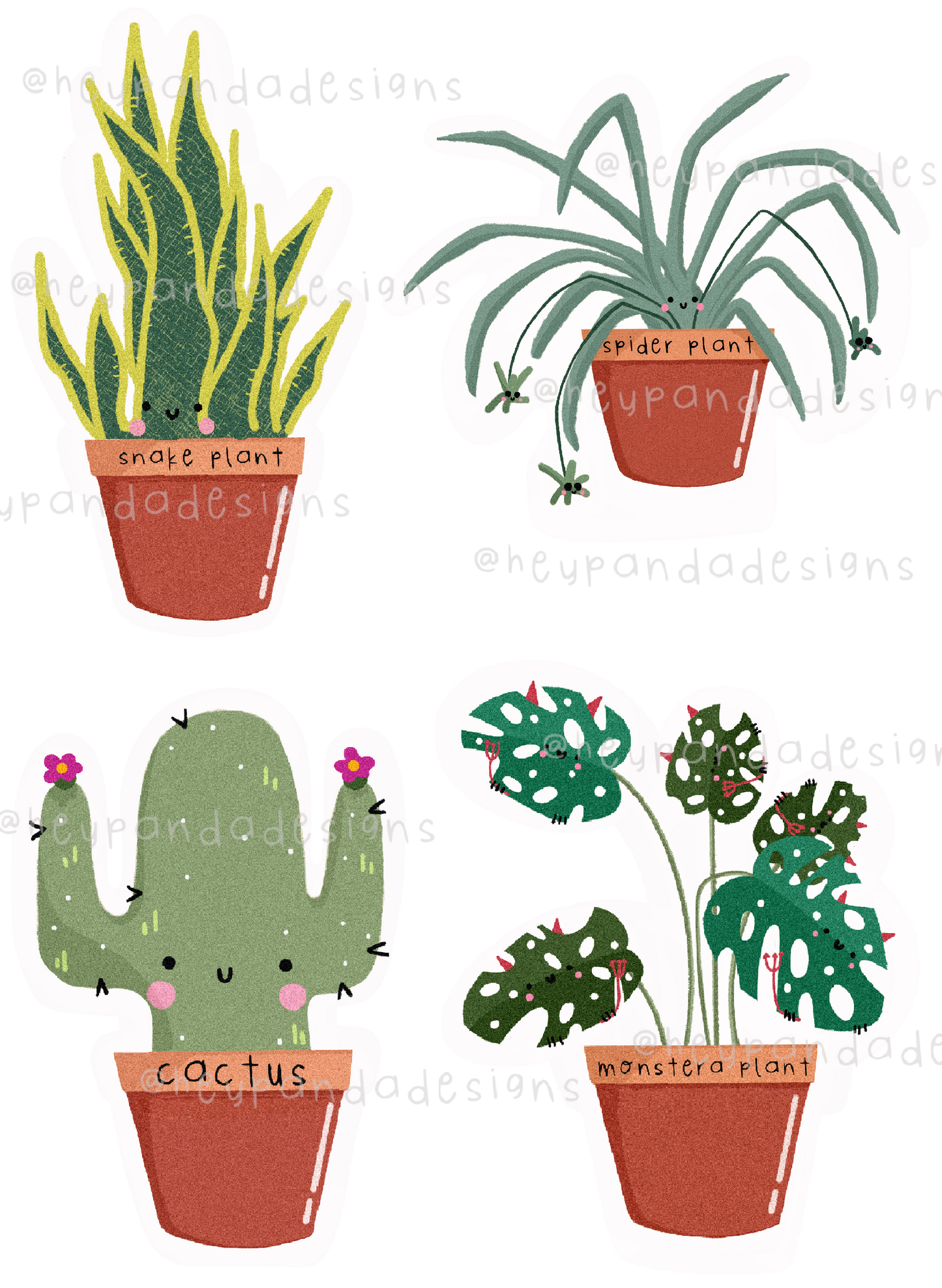 plants (sticker sheet)