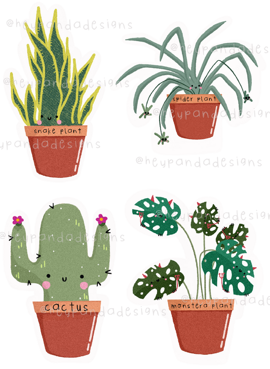 plants (sticker sheet)