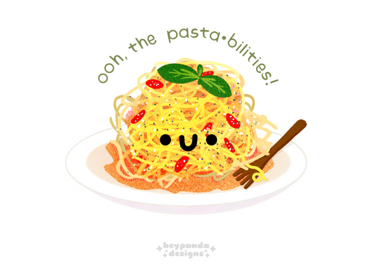 pasta (art print)