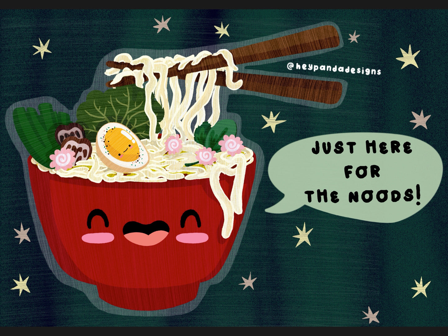 ramen bowl II (art print)