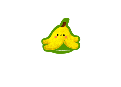 banana (individual sticker)