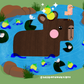 capybara (art print)