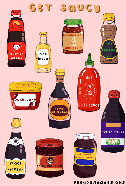 get saucy (art print)