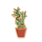 lucky bamboo plant (individual sticker)