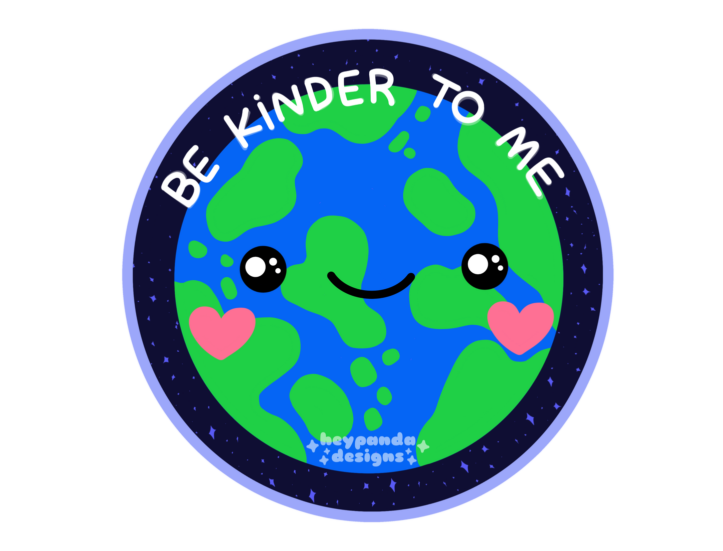 blue planet (individual sticker)