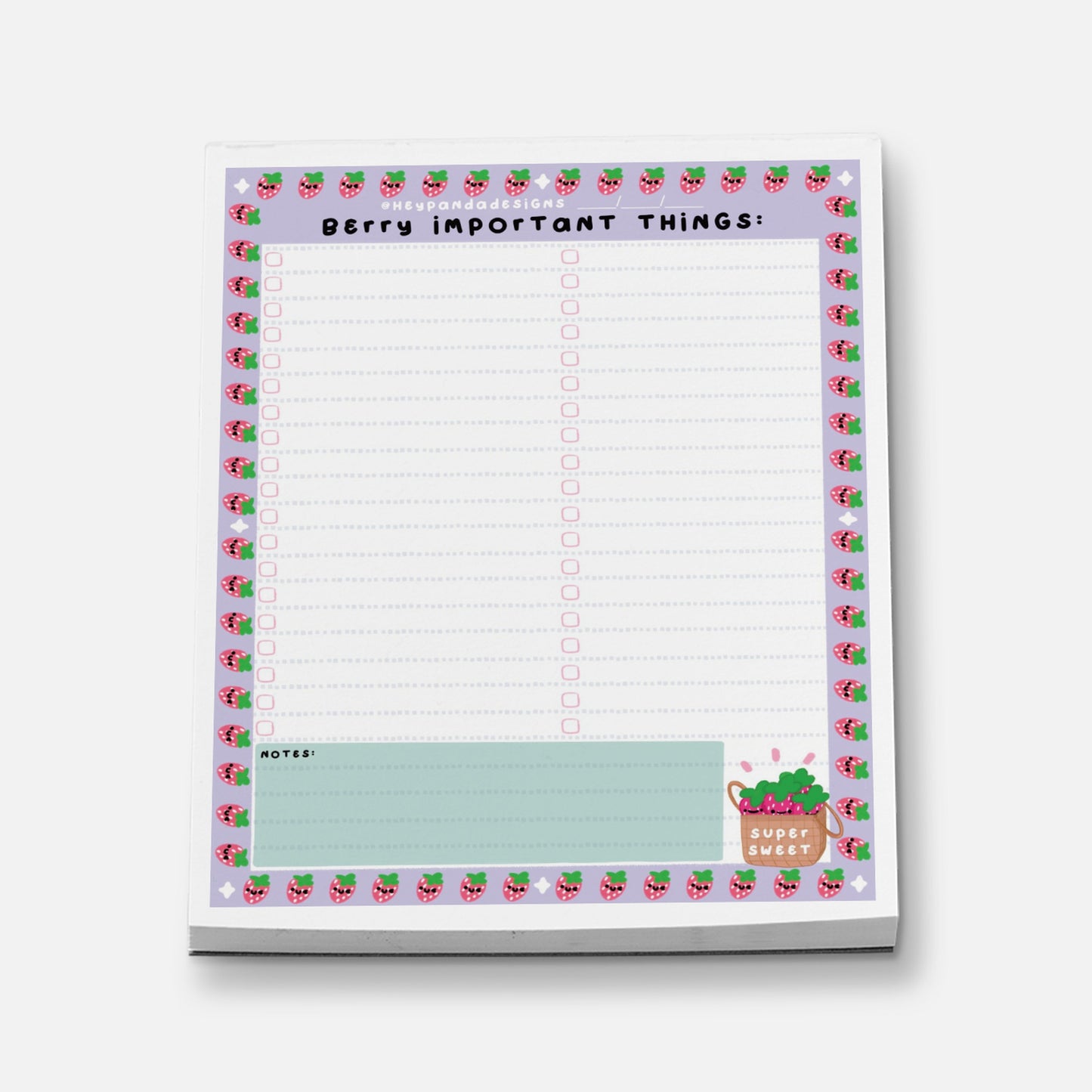 berry important (notepad)